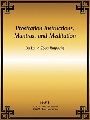 cover image of Prostration Instructions, Mantras, and Meditation eBook